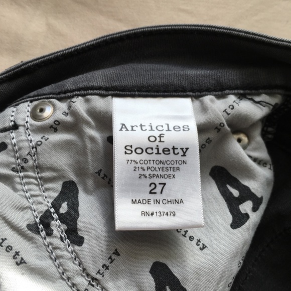 Article of Society Los Angeles Jeans - Picture 4 of 4